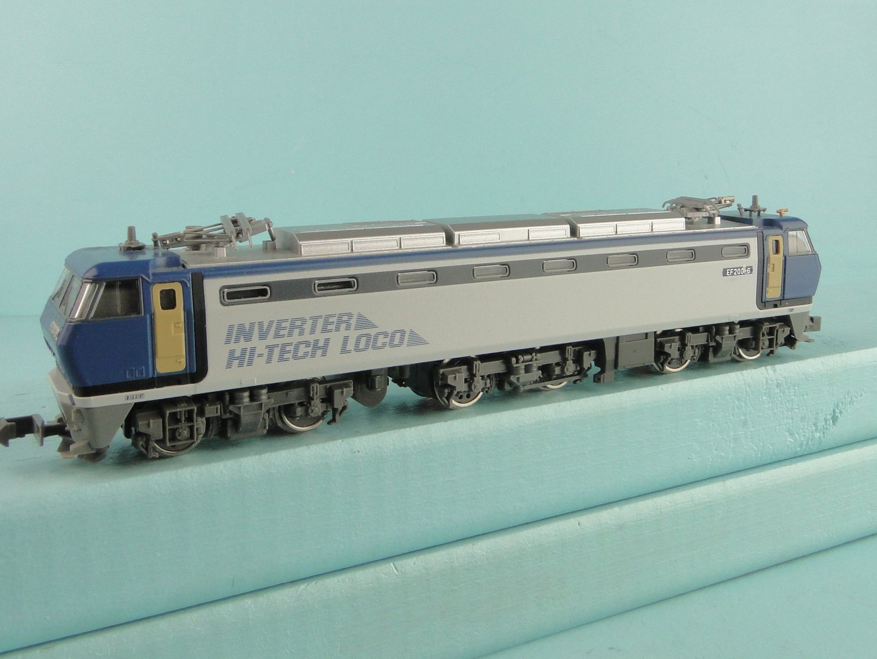 Kato Modellini di ferrovie: Kato Spur N Japan 3018 - Rows EF200 – Usato da Bülach venduto da cann11 2
