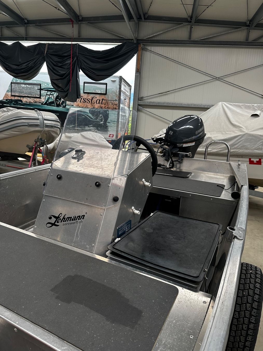Buster Barche: Buster Mini mit 8ps Yamaha E-Start – Usato da Solothurn venduto da Eduka72 1