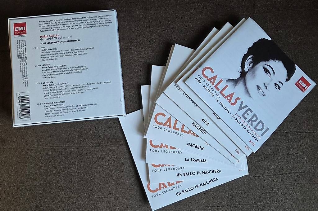 CD: Maria Callas  Verdi  8 CD – Usato da Locarno venduto da bru_st25 2