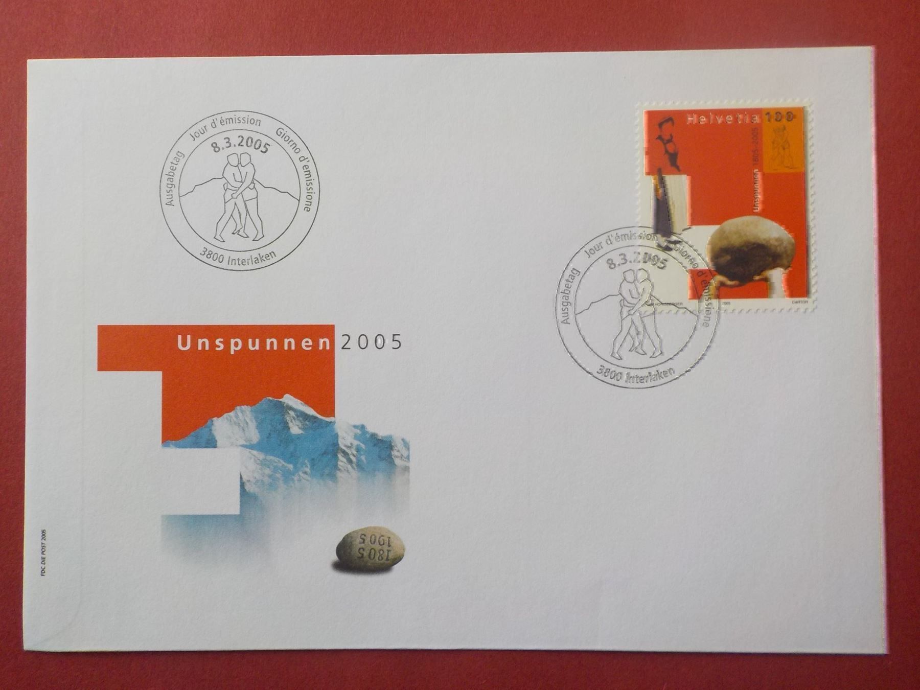 Tutti i francobolli: 2005, FDC, Unspunnen – Nuovo (secondo la descrizione) da Muri b. Bern venduto da Ricardoverkauf