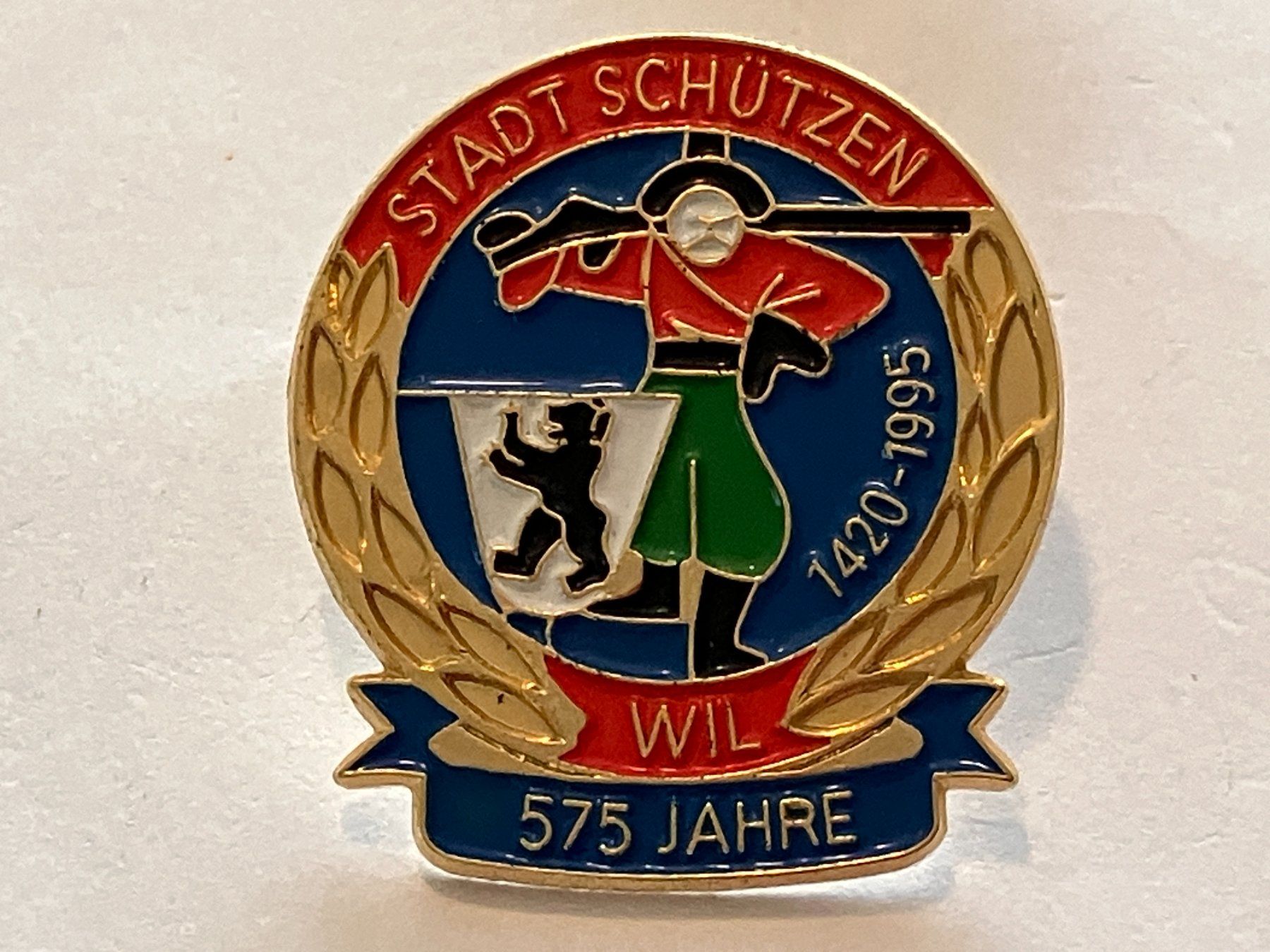 Placchette & Badge: 1 Pin Stadtschützen Wil – Usato da Basel venduto da djwwpp