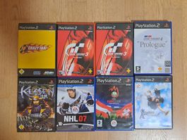 8 Games Spiele für Playstation2 PS2
