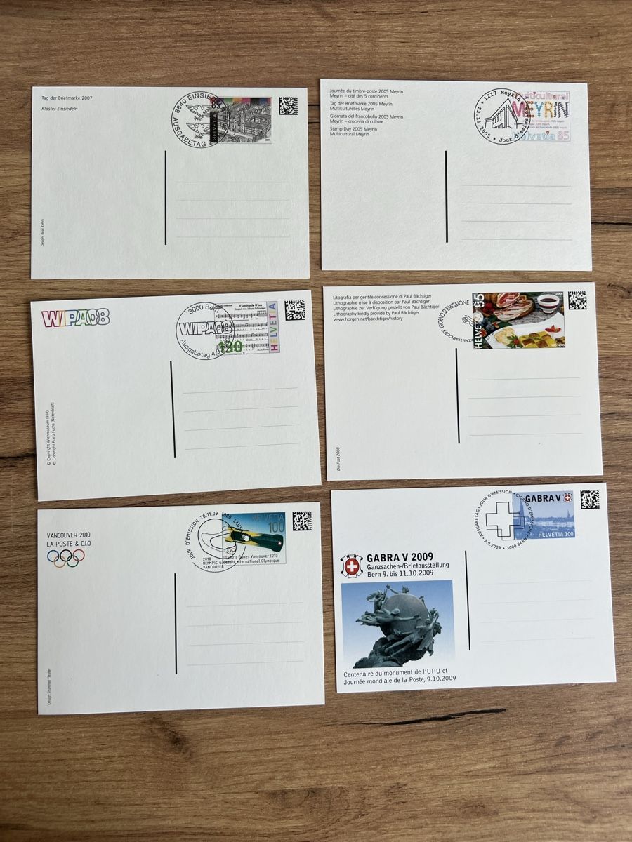 Alle Briefmarken: 14Stk. Bildpostkarten ET gestempelt – Neu (gemäss Beschreibung) aus Braunau von Desil2511 3