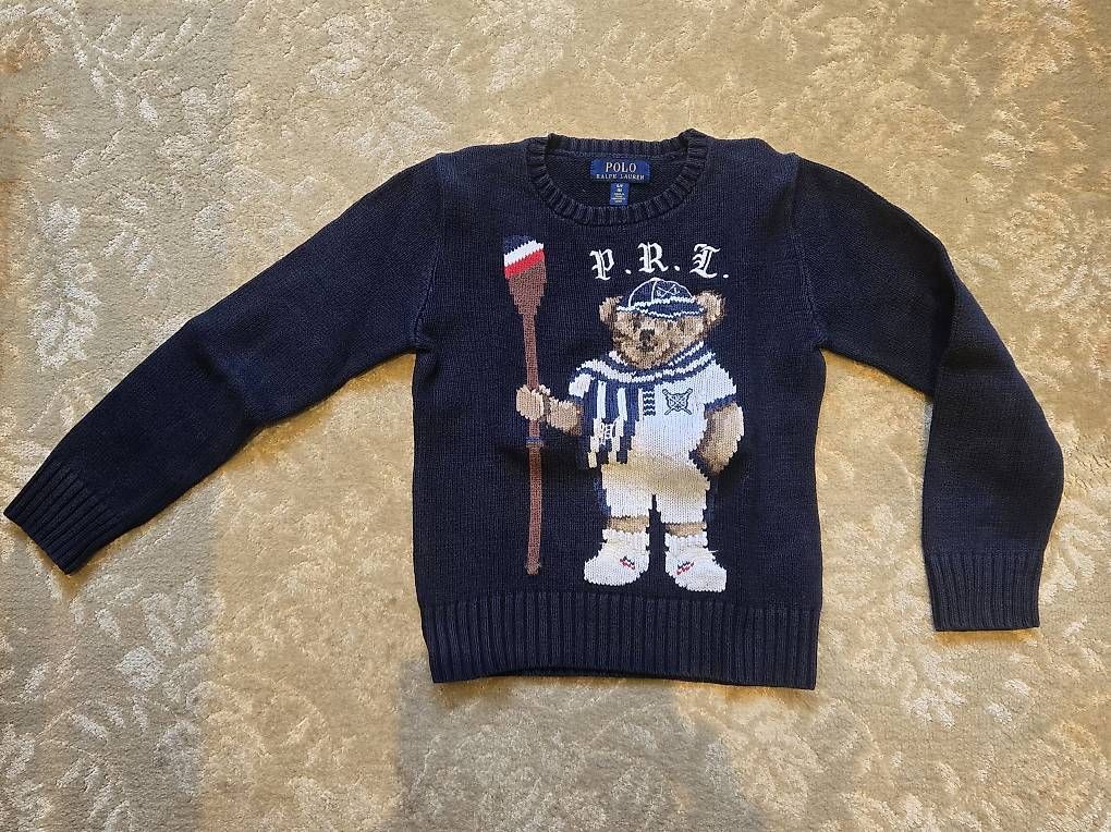 Ralph Lauren Maglioni & Felpe: Pull Polo Bear Ralph Lauren taille 6-7 ans bleu marine – Usato da Lausanne venduto da Flo1006 1