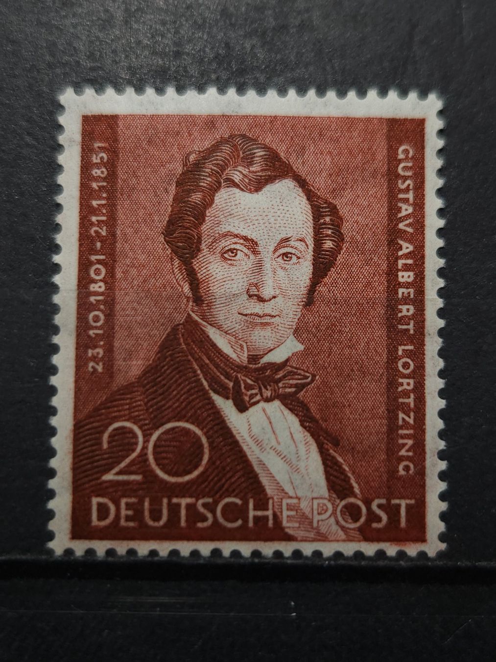 Tutti i francobolli: Berlin Albert Lortzing Mi-Nr. 74 Postfrisch Tadellos 60 Fr – Nuovo (secondo la descrizione) da Kriens venduto da Nidfeld45