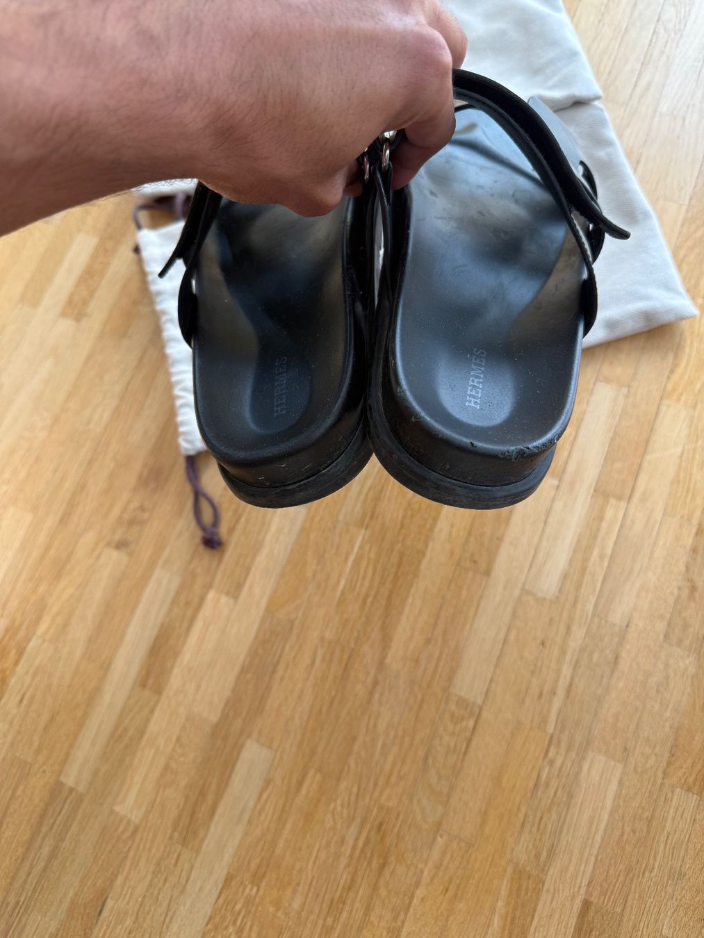 Hermès Scarpe da uomo: Hermes Chypre 42 – Usato da Genève venduto da luc_5q8p 5