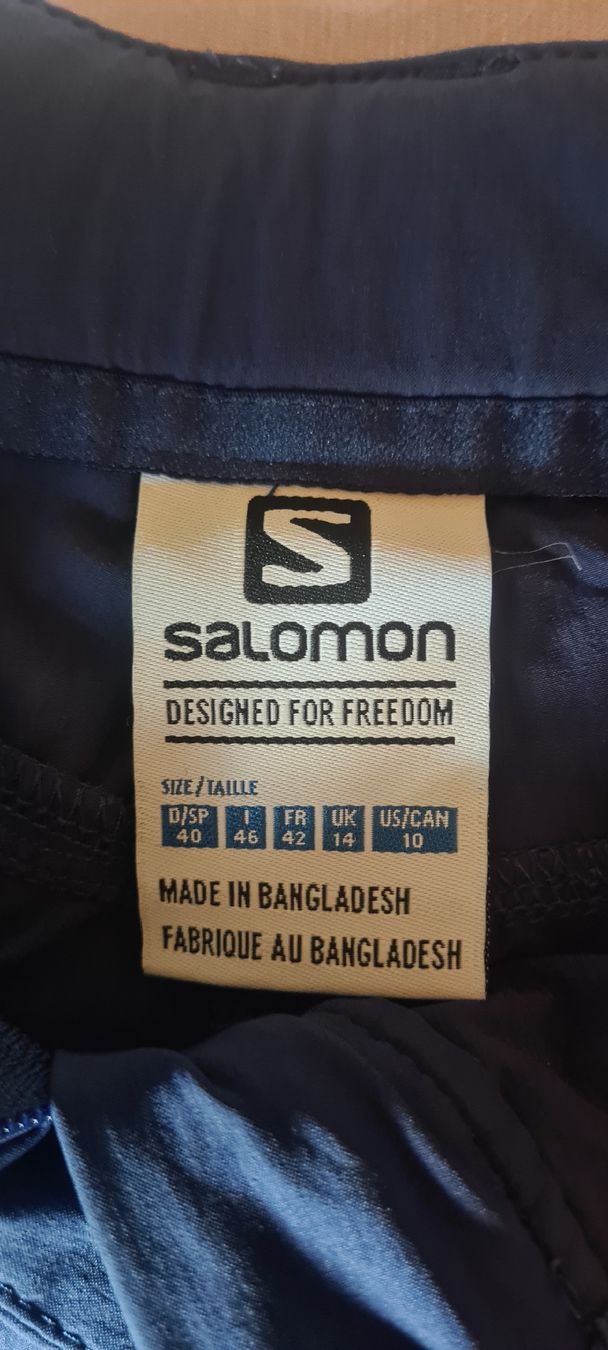 Salomon Pantaloni: Damenhose von Salomom, dunkelblau – Usato da Davos Frauenkirch venduto da Cluetsch 2