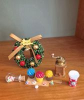 Weihnachtsdekorationen für Puppenhaus/Puppenstube 