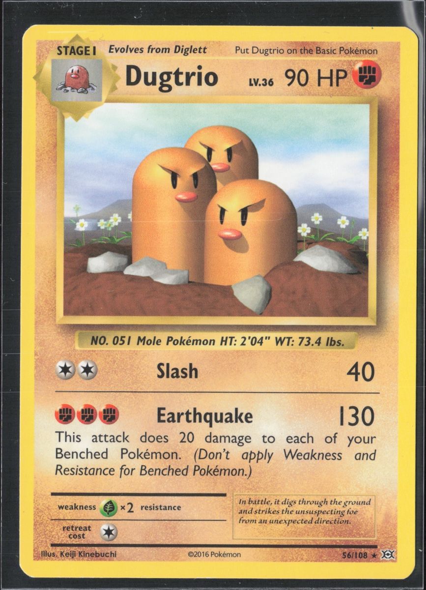 Pokémon Sammelbilder & Trading cards: POKÉMON / Dugtrio / Evolutions 🇺🇸 – Gebraucht aus Herzogenbuchsee von TCG-High-Quality