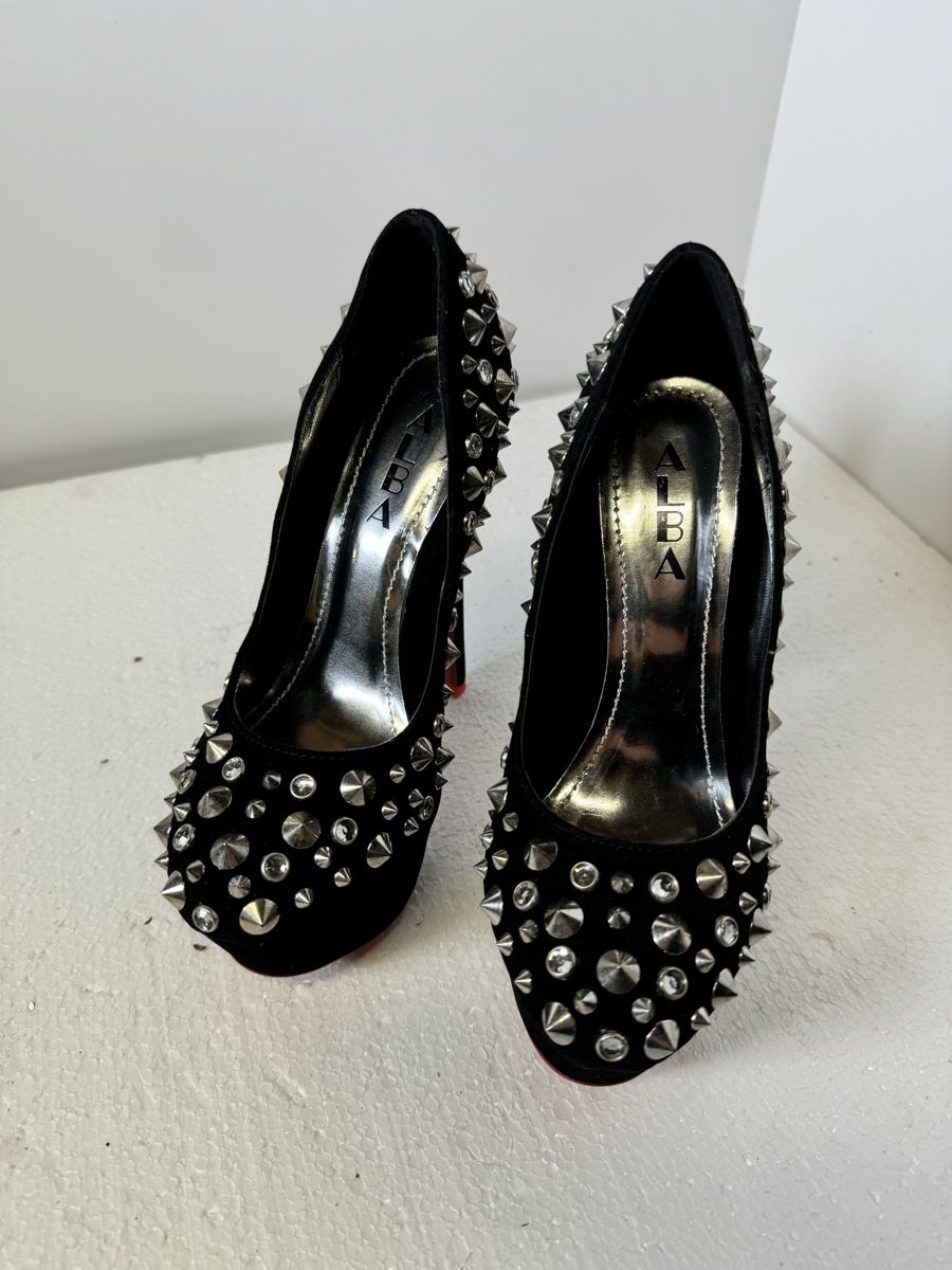 Damenschuhe: Pumps Highheels rote Sohle Spitzen – Neu (gemäss Beschreibung) aus AARBURG von cheapstuff 3