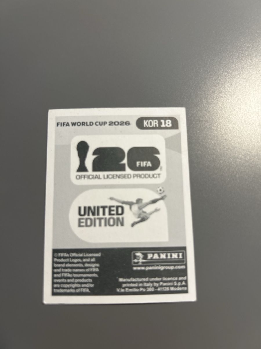 Panini Carte collezionabili: FIFA WM 2026 Heungmin Son KOR 18 – Nuovo (secondo la descrizione) da Boniswil venduto da sim_7zhp 1