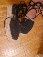 Marc O'Polo Espadrilles Schnuerschuhe schwarz UE 39