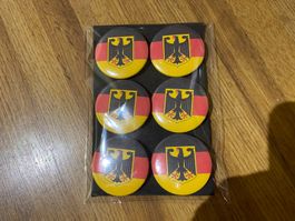 Deutschland Pin Badges, Neu! 3.7cm