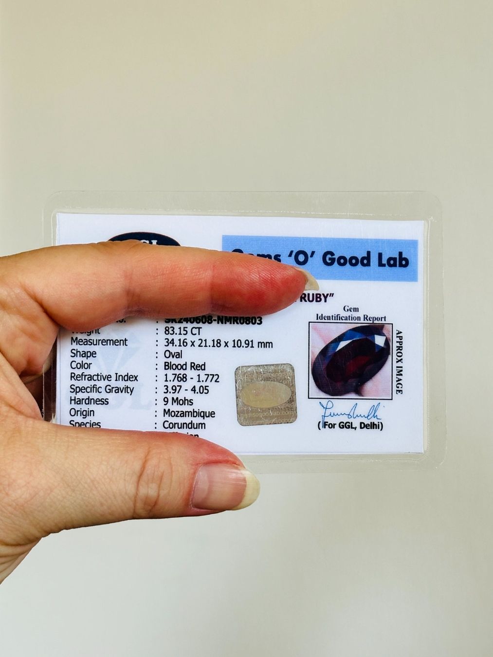 Pietre preziose: 83.15 Ct  Certified – Nuovo e nell'imballaggio originale da Genève venduto da AGBERG 9