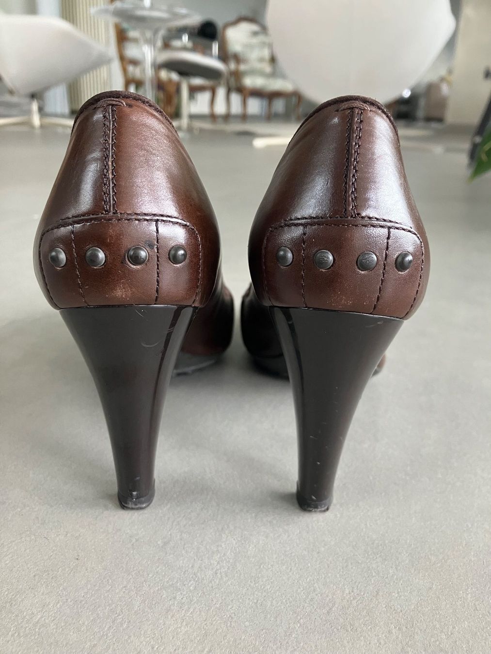 Tod'S Damenschuhe: Tod's escarpins marrons style mocassins – Gebraucht aus Vich von SophieCo 1