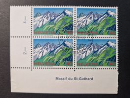 N° 578   4 block gestempelt Biel / Bienne