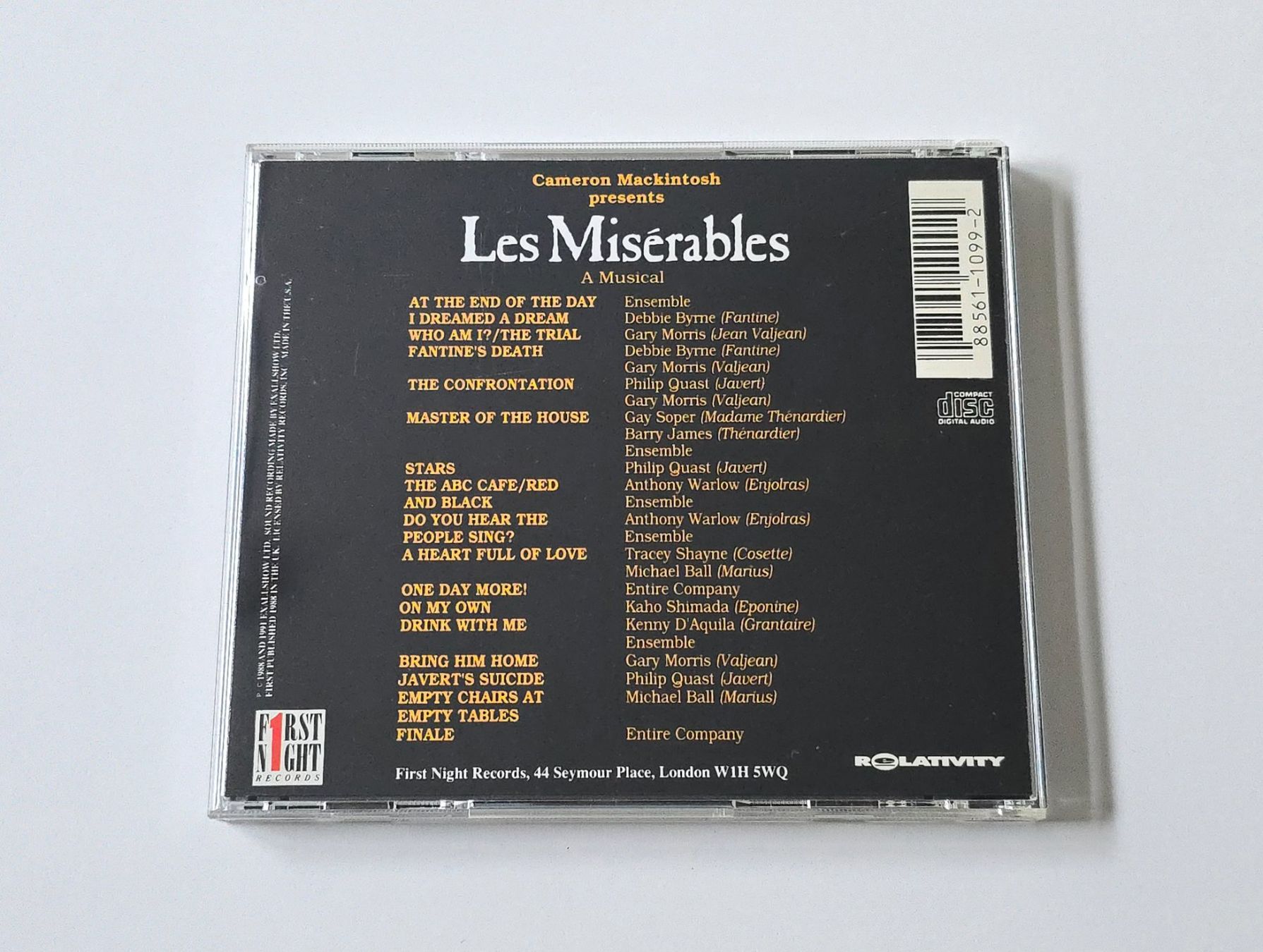 CDs: CD Les Misérables – Gebraucht aus Dättlikon von Wundertuete_ 1