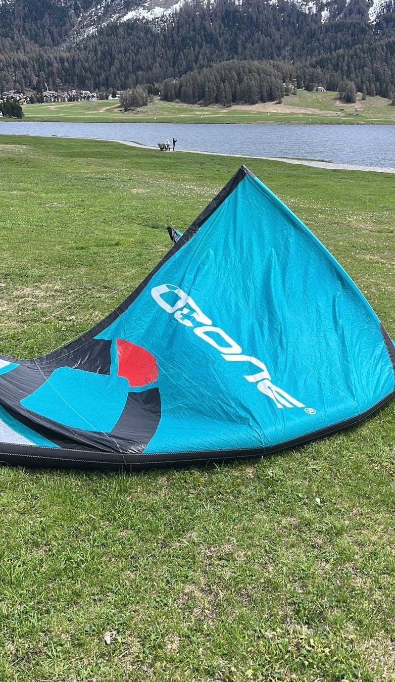 Ozone Kite: Kite Ozone Alpha V1 10m – Gebraucht aus Maloja von mags413