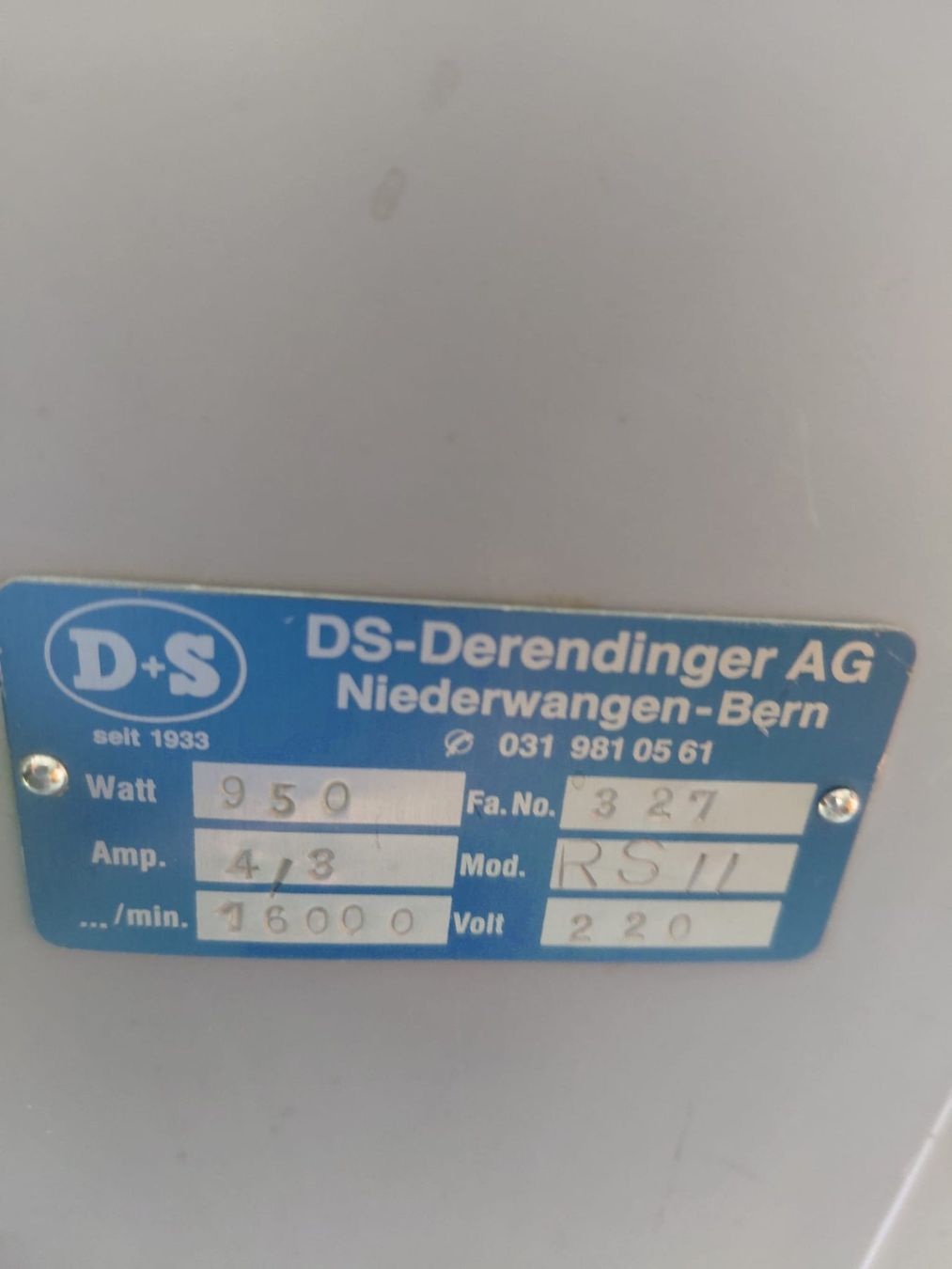 Schleifen & Polieren: Einscheibenschleifmaschine – Gebraucht aus Romoos von spe83 3