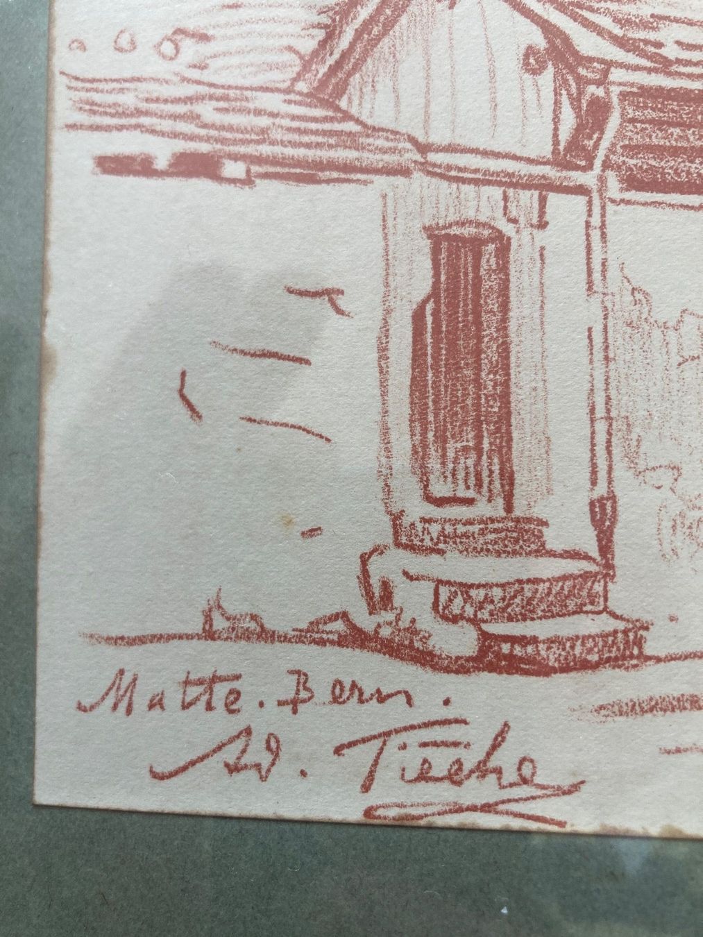 Dipinti: Matte Bern ca. 1908 von Adolf Tièche – Usato da Samstagern venduto da roger039 2