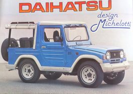Prospekt Daihatsu Taft Design Michelotti