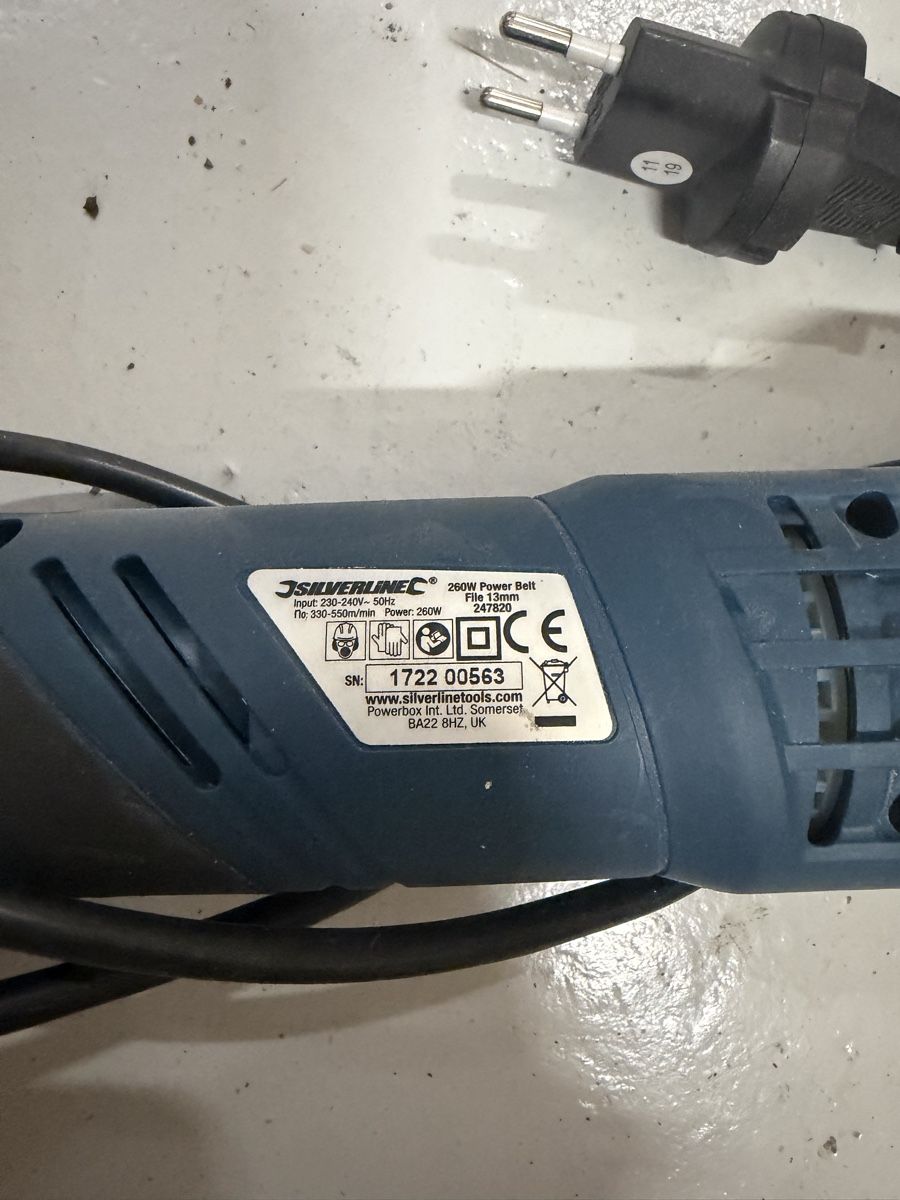 Schleifen & Polieren: Elektrischer Handbandschleifer – Gebraucht aus Wangen an der Aare von Flo_kaufm 1