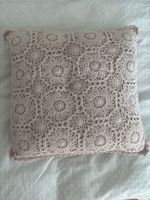 2 gestrickte Kissenbezüge inkl. Kissen