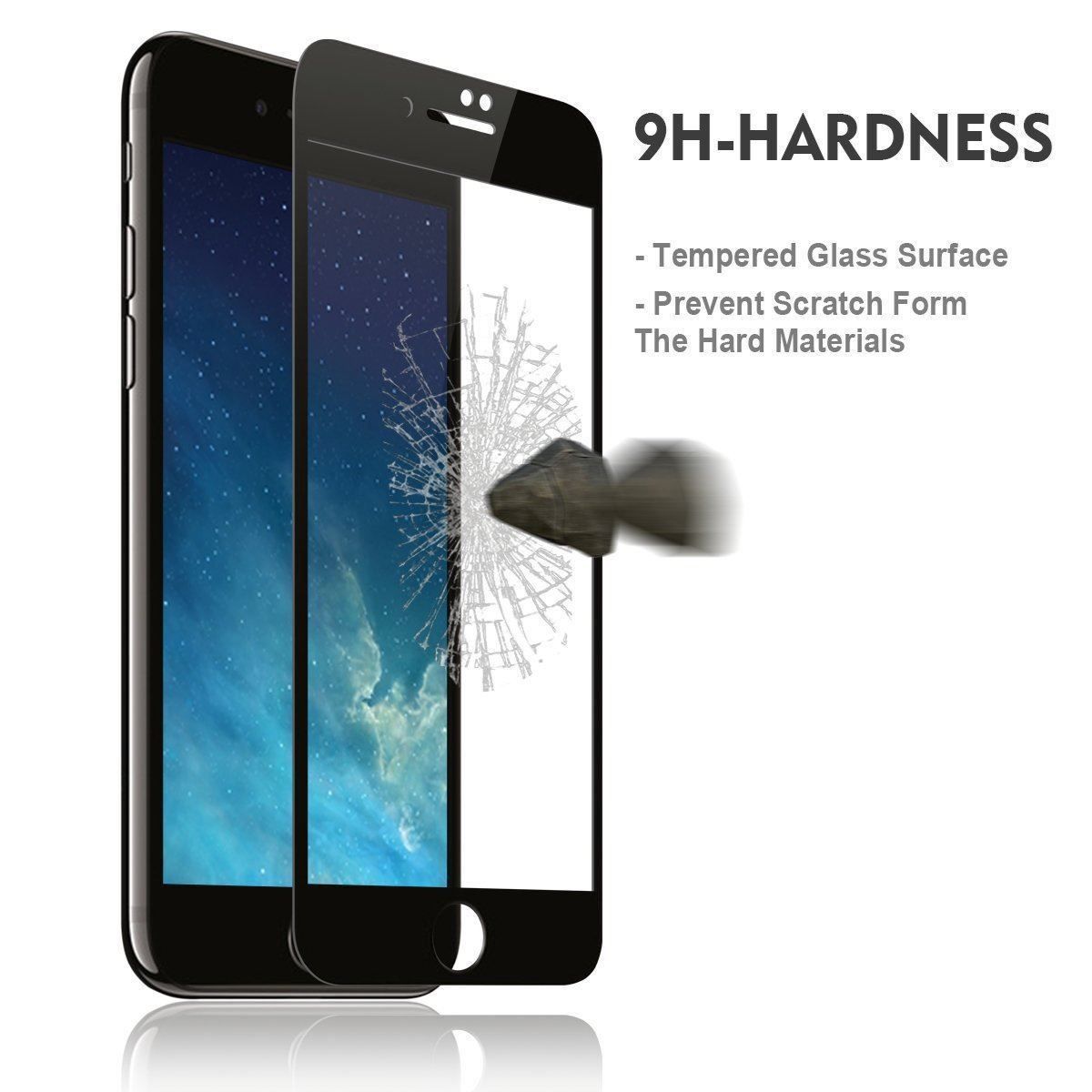 Cover & Protezioni schermo: iPhone 7 plus/8 plus Panzerglas Schutzglas FULL DISPLAY GLAS – Nuovo e nell'imballaggio originale da Volketswil venduto da coverandmore 2