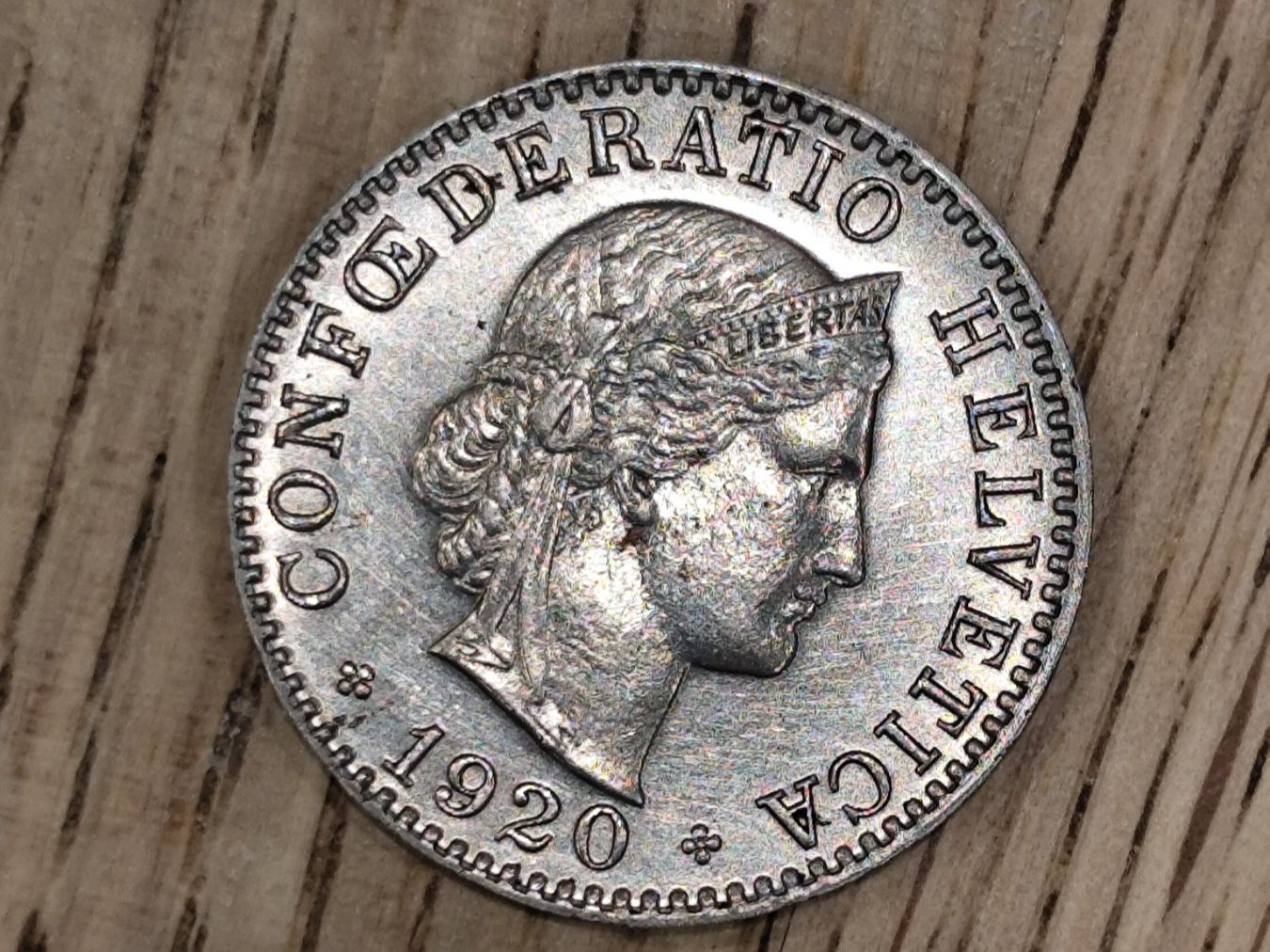 Tutti le monete: ==> 20Rp 1920 -stgl  <== – Usato da Bern venduto da b.man_is_back