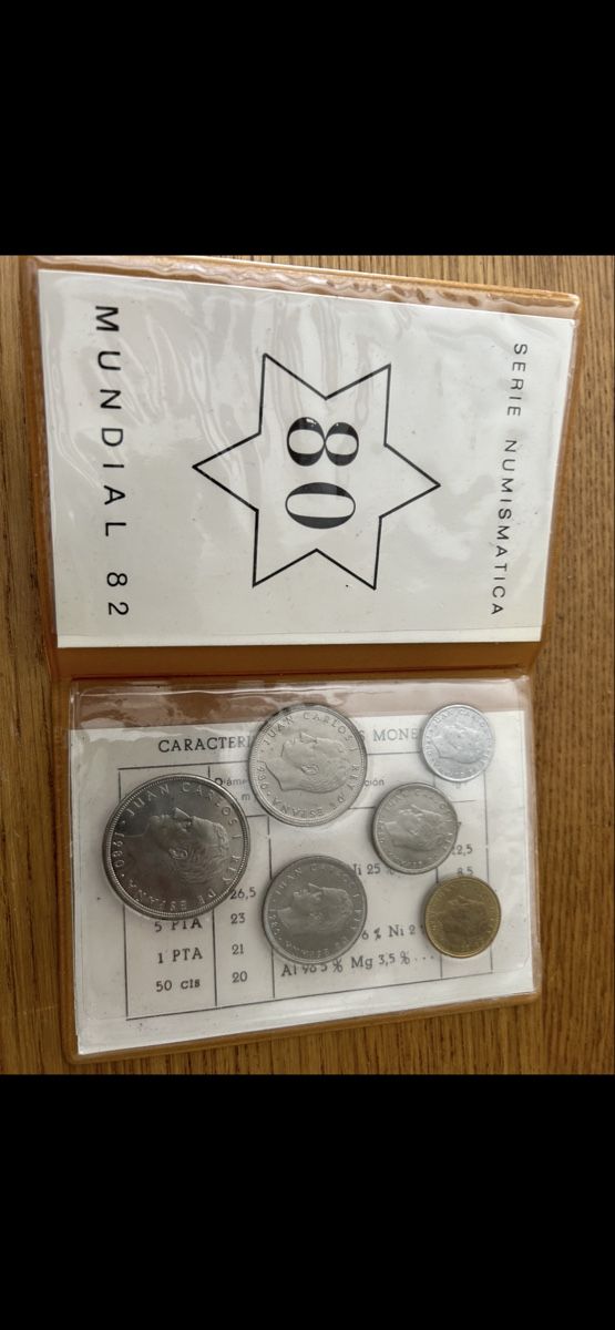 Alle Münzen: Mundial '82 Spanien Münzsammlung Serie Numismatica – Gebraucht aus möhlin von Caja1 2