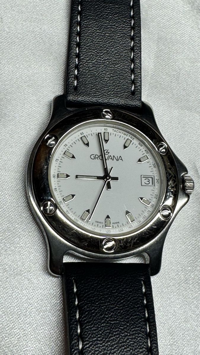 Montres: Grovana Quartz mit Datumsanzeige – D'occasion à Untersiggenthal par TimeandShine 6