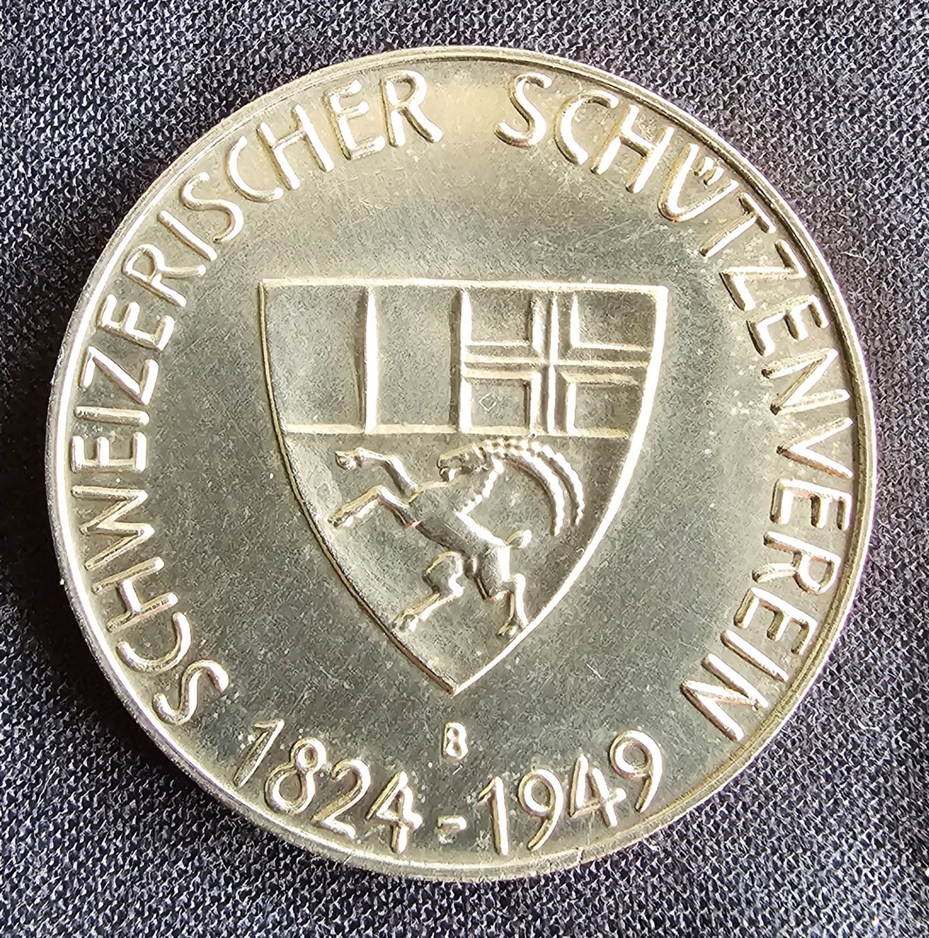 Tutti le monete: Eidg. Schützenfest Chur 1949/2 – Usato da Balsthal venduto da mil_js2d 1