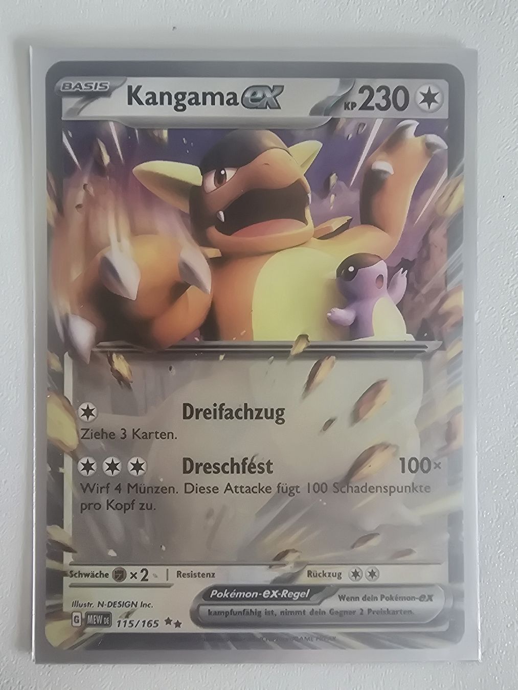 Pokémon Cartes à collectionner: Pokemon, Kangama ex, Mew 151, DE – Neuf (Voir description) à Pfäffikon SZ par gmw_8nk9