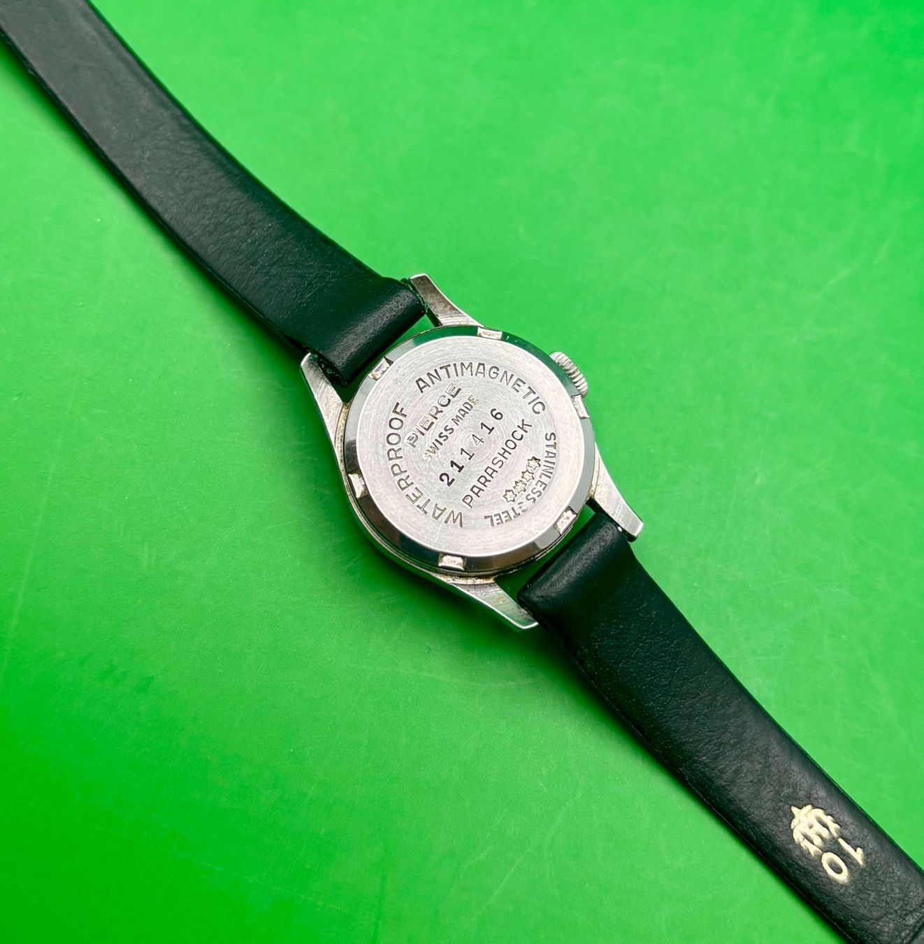 Orologi: VINTAGE PIERCE 17 JEWELS – Usato da Rorschach venduto da ZeitWerk.10 8