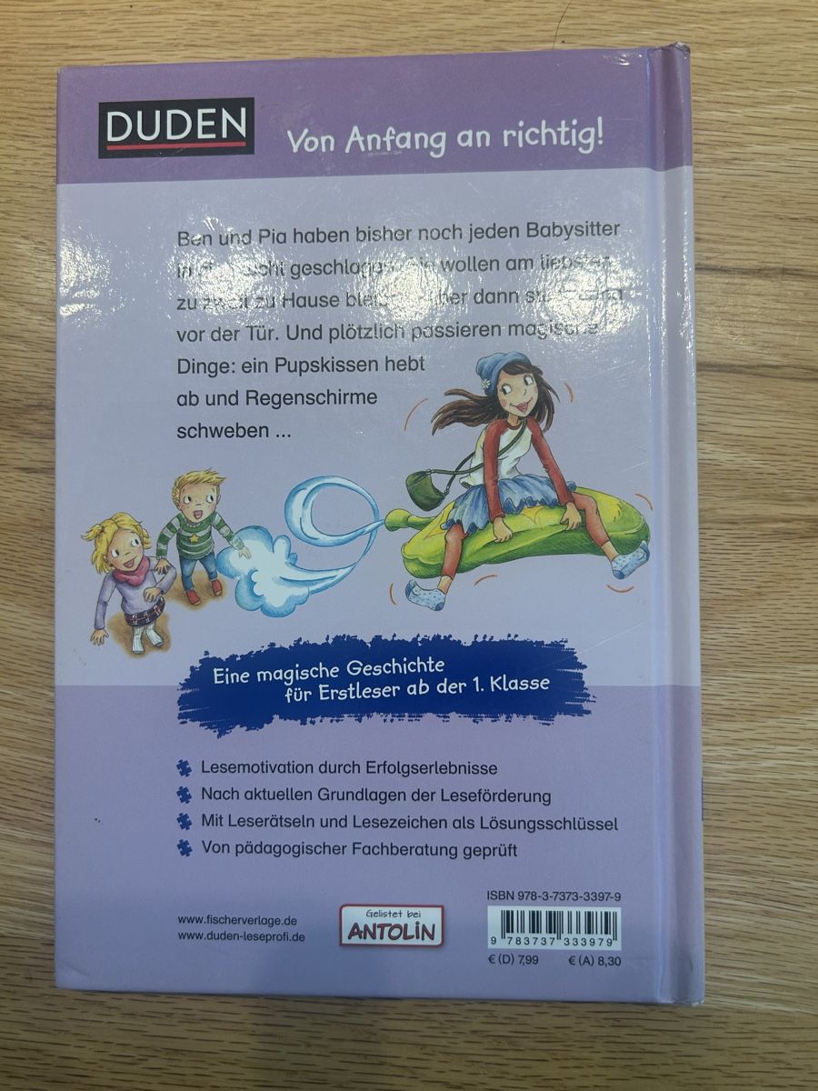Libri: Duden Leseprofi Ein zauberhafter Babysitter – Usato da Aarwangen venduto da familiejoerin 1