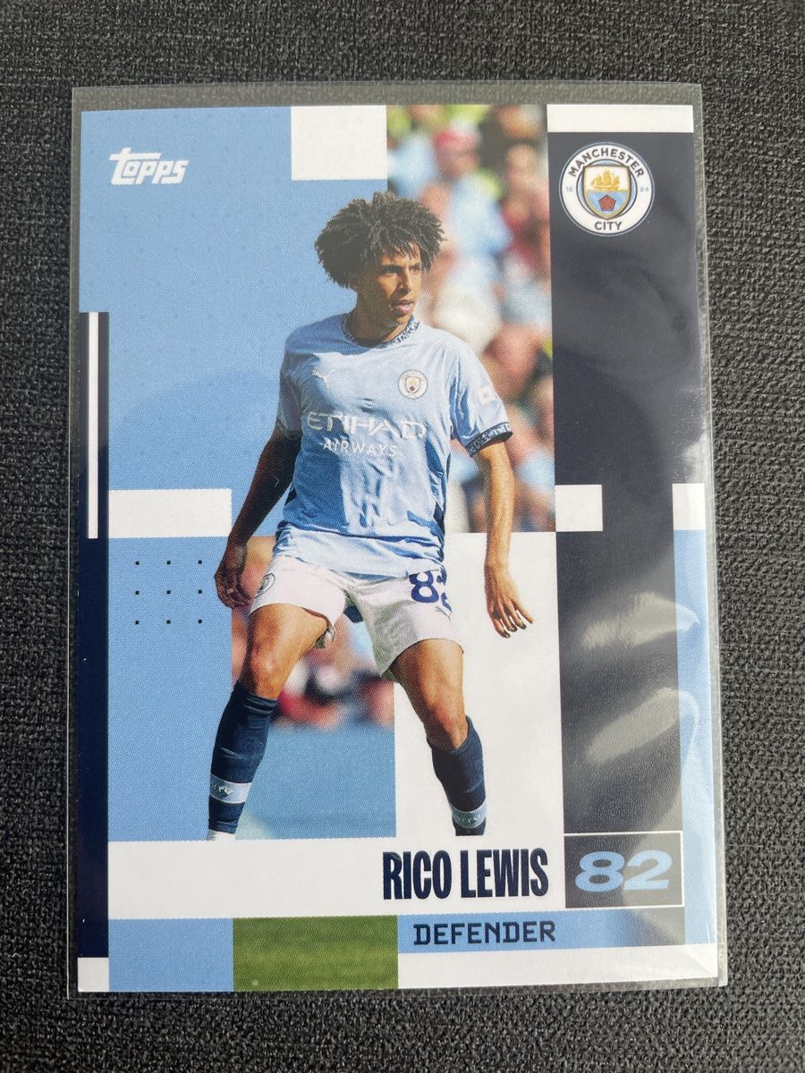 Topps Carte collezionabili: Topps Rico Lewis Manchester City – Nuovo (secondo la descrizione) da Burgdorf venduto da Sports_Cards_3400