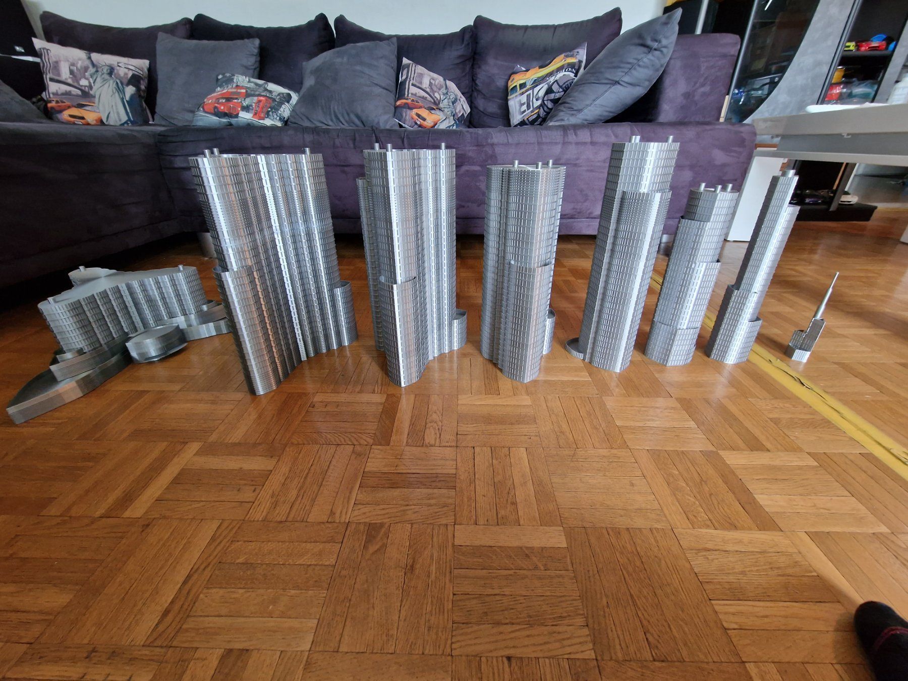 Kit di modellismo & Modellini statici: Burj Khalifa Dubai 3d print 2.4m hoch – Nuovo (secondo la descrizione) da Effretikon venduto da Twinturbo 2