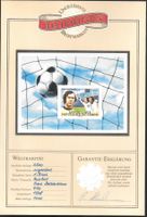 Kongo Block 15 ungezähnt Fussball Beckenbauer ** 4.4.1978