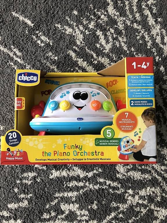 Chicco Giocattoli: Chicco Funky the Piano Orkest (Neu) – Nuovo e nell'imballaggio originale da Trübbach venduto da alf_5fpf 1