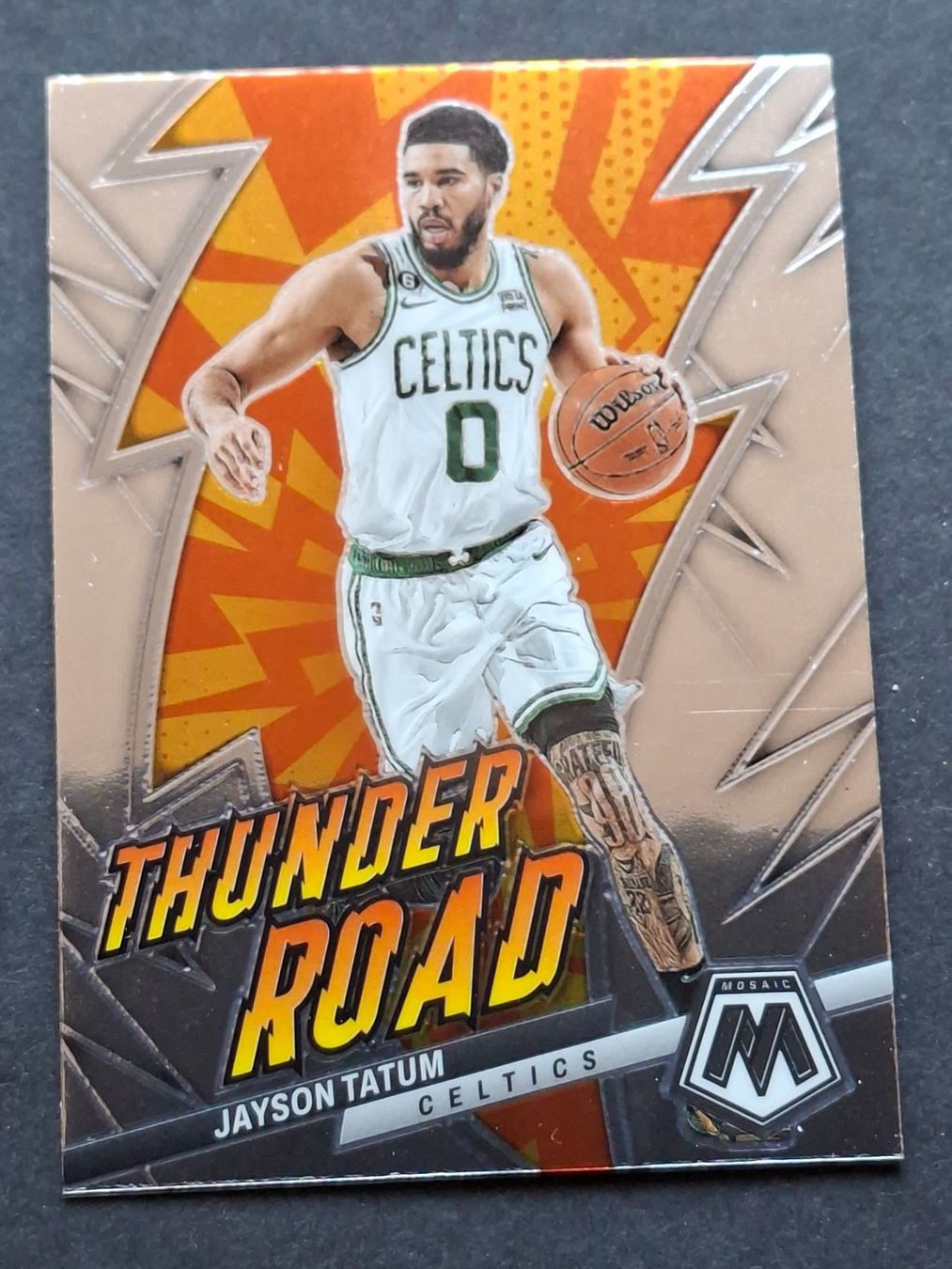 Nba Carte collezionabili: Jayson Tatum Thunder Road Mosaic 24-25 – Usato da Olten venduto da cweb