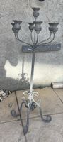 Chandelier sur pied style shabby chic 