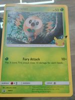 Rowlet Pokemon Card  - Jumbo Size - Great Condition