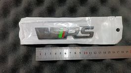 Skoda RS Emblem schwarz matt