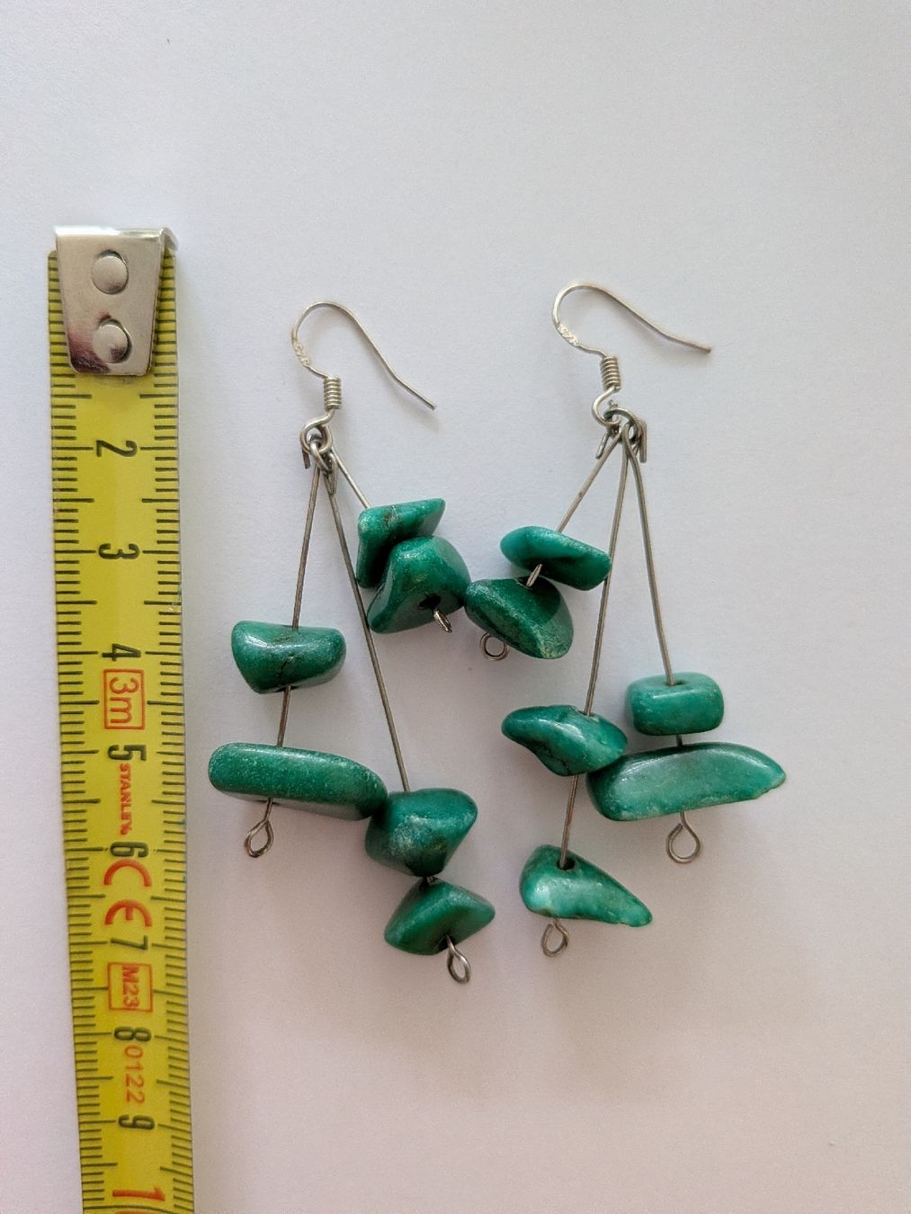 Ohrringe & -stecker: Ohrringe mit gruenen Steinen – Gebraucht aus Lachen SZ von joa_rf9n 1