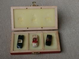 Schuco Piccolo Set Box Jaguar Porsche Ferrari