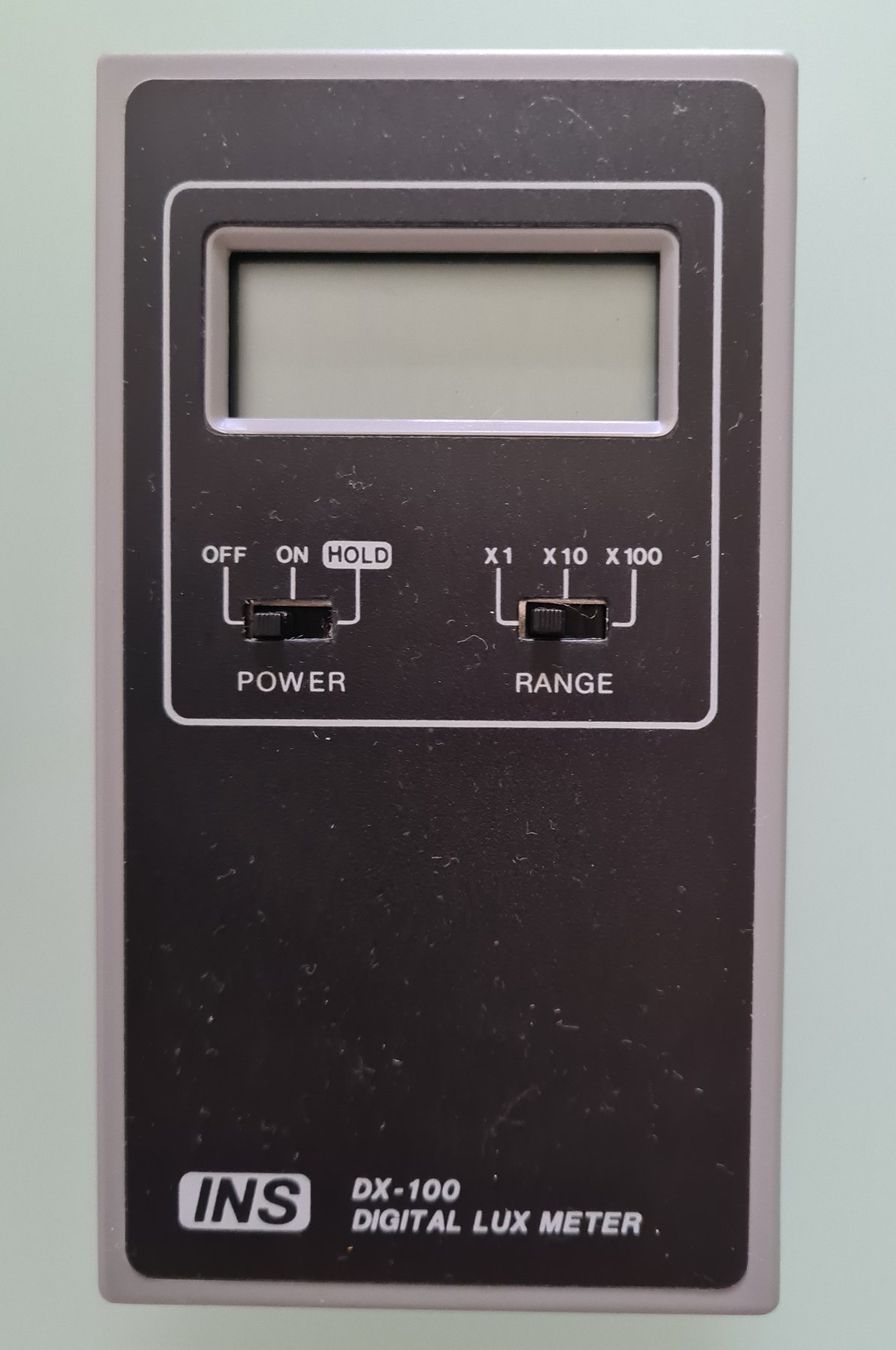 Misurare: INS Digital Lux Meter DX-100 – Usato da Stallikon venduto da Oceanblue1 1
