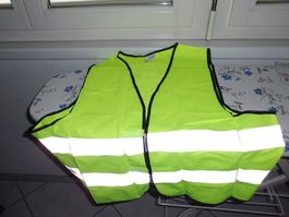 Sicherheitsweste gelb Erwachsene (Grösse XL)