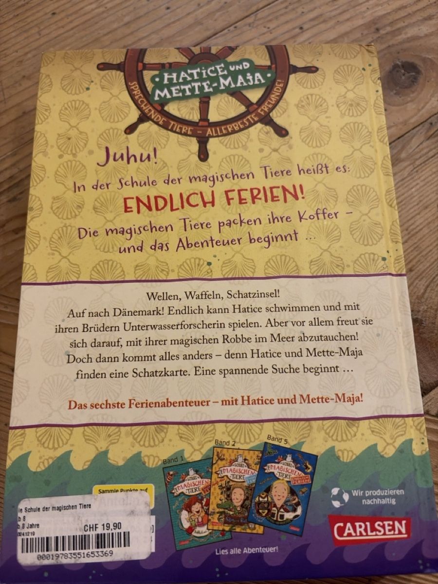 Libri: Die Schule der magischen Tiere: Endlich Ferien! – Usato da Saanenmöser venduto da ballerinas 1