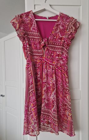 Farbiges Sommerkleid mini, only, Gr. S