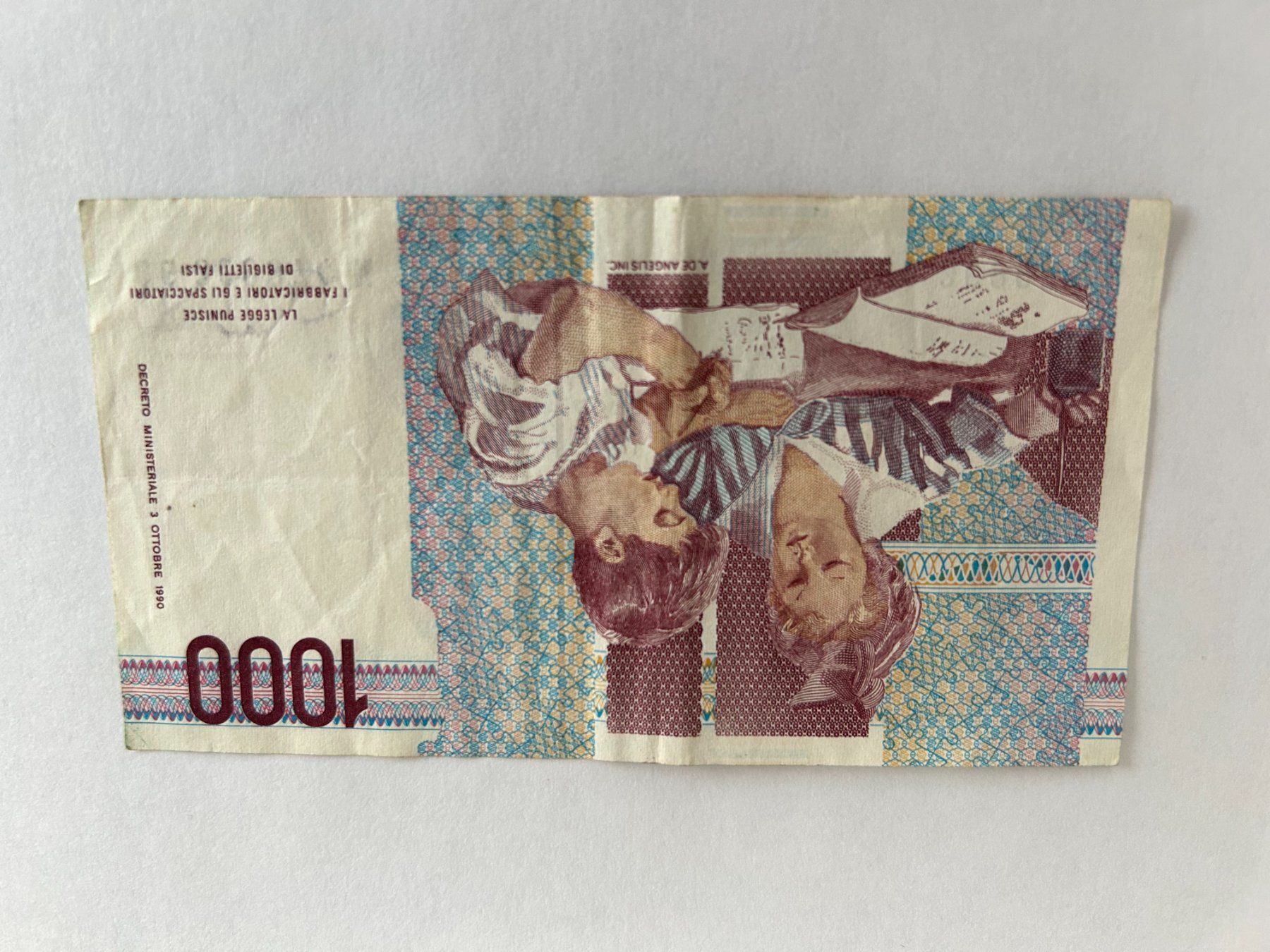 Banconote: Italien 1990, 1000 Lire – Usato da Bettwiesen venduto da mad_cl6y 1